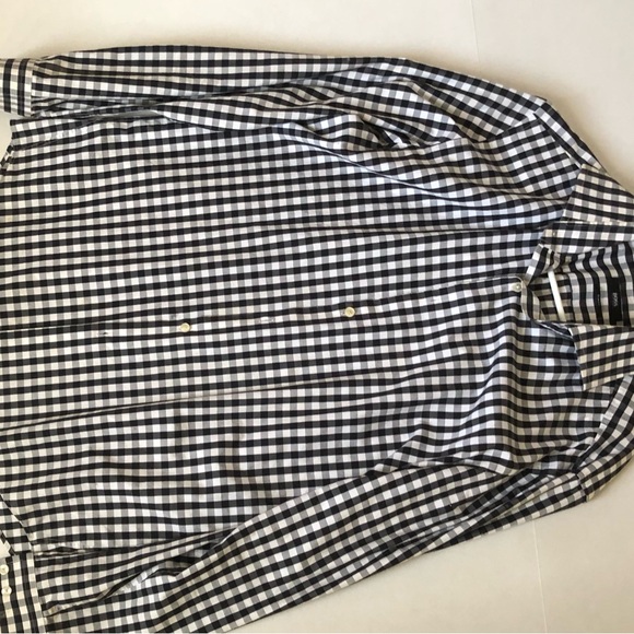 Boss Other - Men's Black and White Checkered Shirt